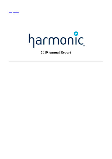 Vorschaubild Harmonic Inc. 10-K Jahresbericht 2019