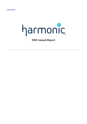 Vorschaubild Harmonic Inc. 10-K Jahresbericht 2020