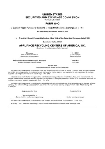 Vorschaubild ALT5 Sigma 10-Q Quartalsbericht 2013 