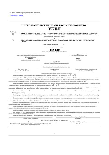 Thumbnail Flex 10-K Annual Report 2024