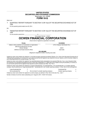 Thumbnail Onity Group 10-Q Quarterly Report FY2014 