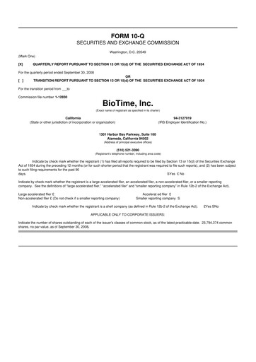 Thumbnail Lineage Cell Therapeutics
 10-Q Quarterly Report FY 