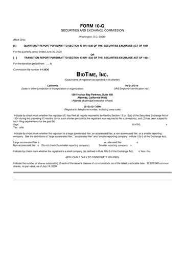 Thumbnail Lineage Cell Therapeutics
 10-Q Quarterly Report FY 