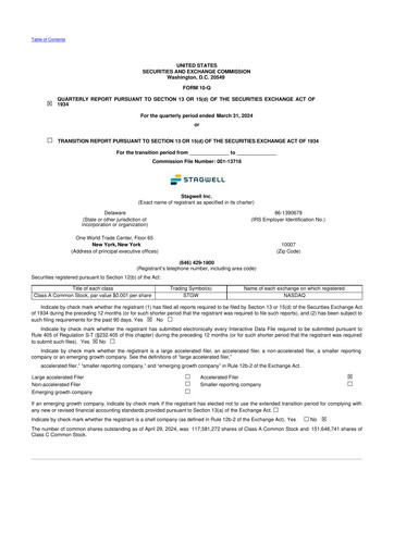 Thumbnail Stagwell 10-Q Quarterly Report FY2024 