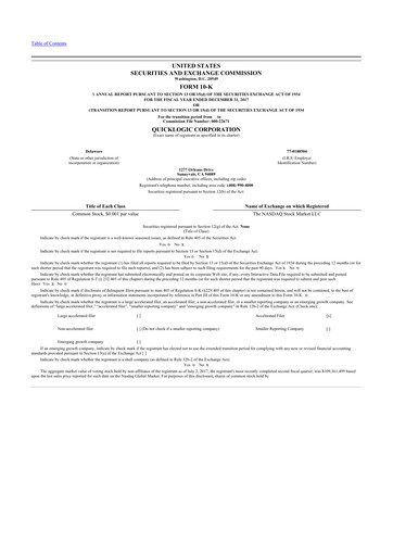 Thumbnail Quicklogic 10-K Annual Report 2017