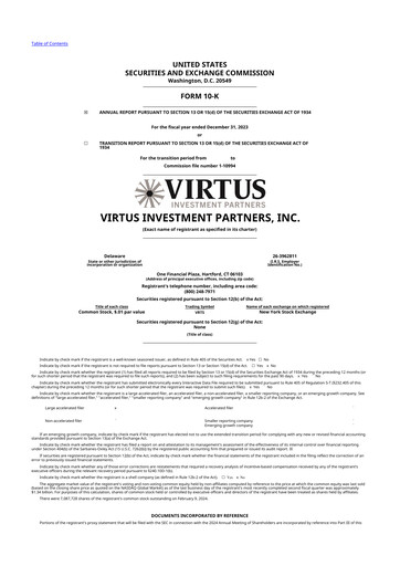 Thumbnail Virtus Investment Partners 10-K Annual Report 2023