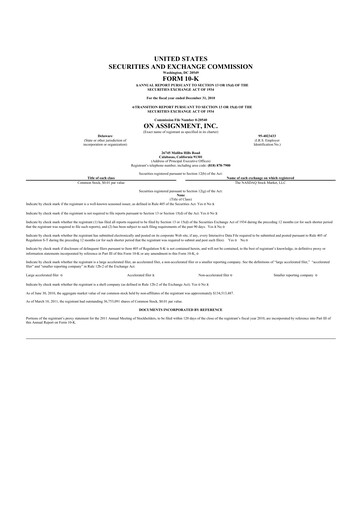 Thumbnail ASGN 10-K Annual Report 