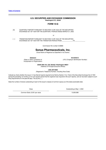 Thumbnail Achieve Life Sciences
 10-Q Quarterly Report FY 