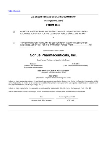 Thumbnail Achieve Life Sciences
 10-Q Quarterly Report FY 