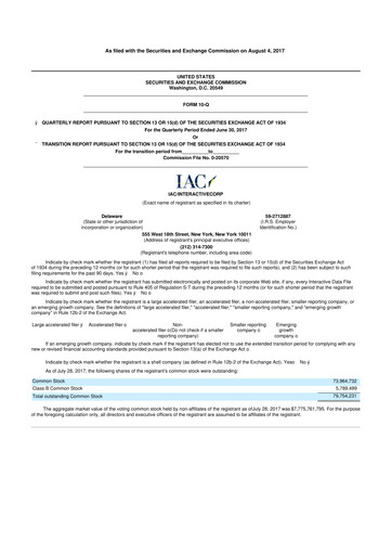 Thumbnail Match Group 10-Q Quarterly Report FY2017 