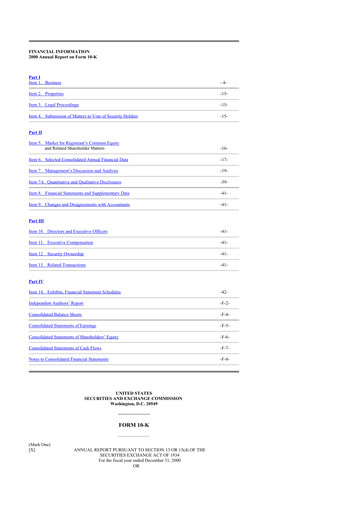 Thumbnail Guaranty Bancshares 10-K Annual Report 