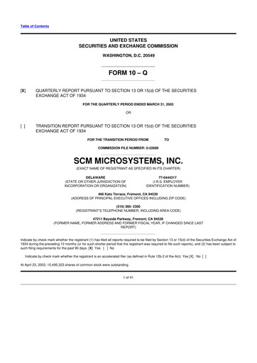 Thumbnail Identiv 10-Q Quarterly Report FY 