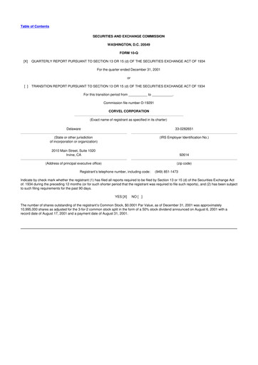 Thumbnail CorVel Corporation
 10-Q Quarterly Report FY 