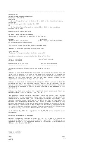 Thumbnail SM Energy
 10-K Annual Report 