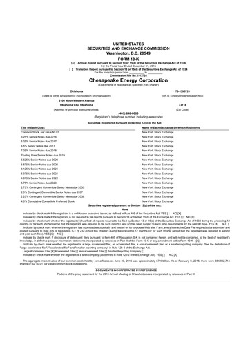 Thumbnail Expand Energy 10-K Annual Report 2015