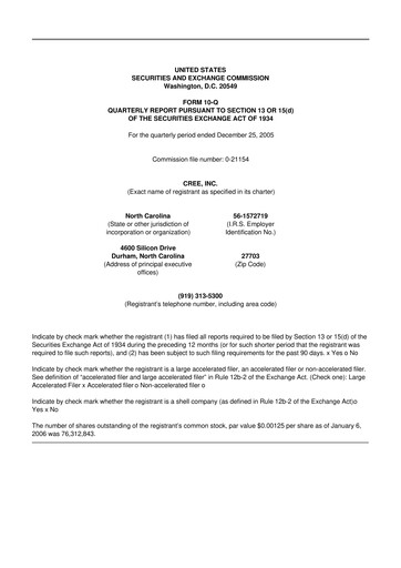 Thumbnail Wolfspeed 10-Q Quarterly Report FY 