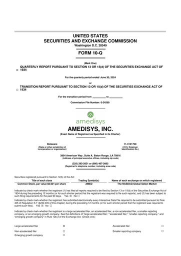 Thumbnail Amedisys 10-Q Quarterly Report FY2024 