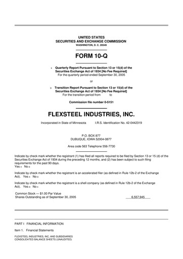 Vorschaubild Flexsteel Industries 10-Q Quartalsbericht  