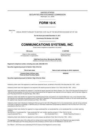 Thumbnail SUNation Energy Inc. 10-K Annual Report 2011