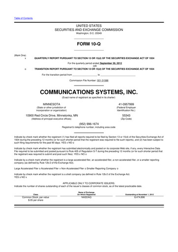 Thumbnail SUNation Energy Inc. 10-Q Quarterly Report FY2012 