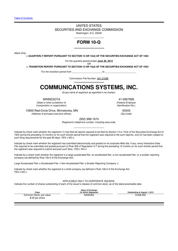 Thumbnail SUNation Energy Inc. 10-Q Quarterly Report FY2013 