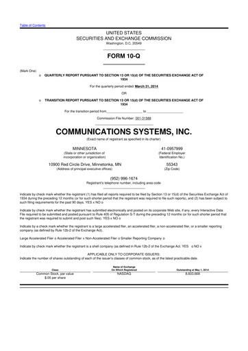 Thumbnail SUNation Energy Inc. 10-Q Quarterly Report FY2014 