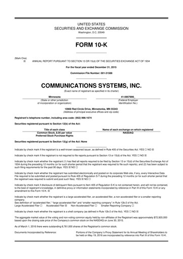 Thumbnail SUNation Energy Inc. 10-K Annual Report 2015