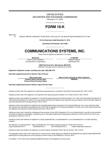 Thumbnail SUNation Energy Inc. 10-K Annual Report 2016