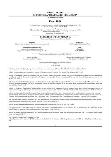 Thumbnail Flexsteel Industries 10-K Annual Report 2017