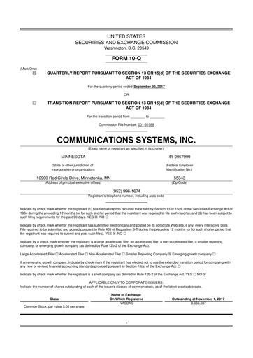 Thumbnail SUNation Energy Inc. 10-Q Quarterly Report FY2017 