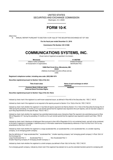 Thumbnail SUNation Energy Inc. 10-K Annual Report 2018