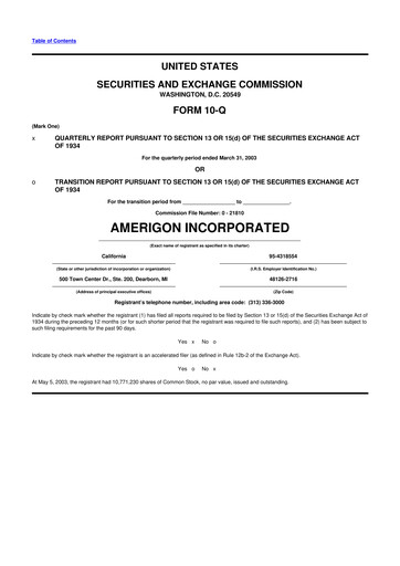 Vorschaubild Gentherm 10-Q Quartalsbericht  