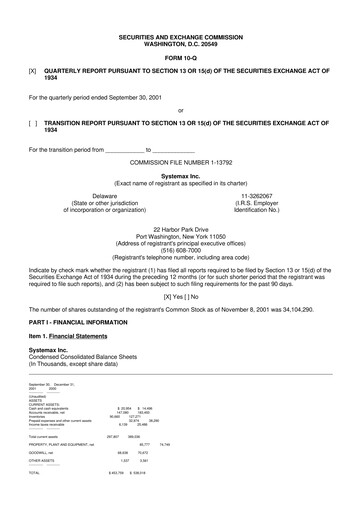 Thumbnail Global Industrial Company 10-Q Quarterly Report FY 