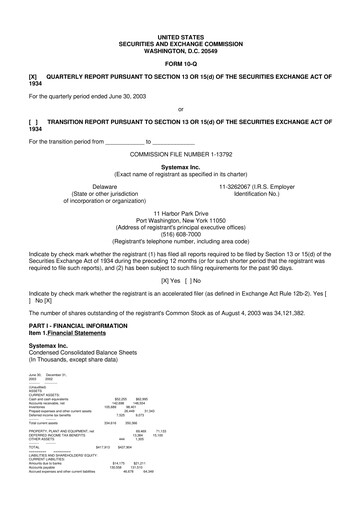 Thumbnail Global Industrial Company 10-Q Quarterly Report FY 