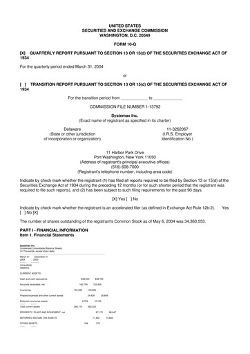 Thumbnail Global Industrial Company 10-Q Quarterly Report FY 