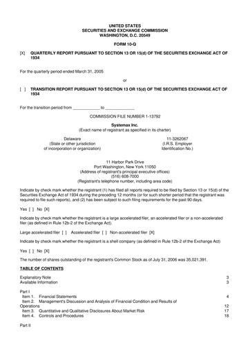 Thumbnail Global Industrial Company 10-Q Quarterly Report FY 