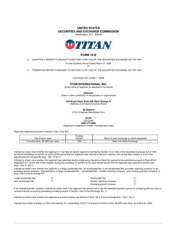 Thumbnail Titan International 10-Q Quarterly Report FY2024 