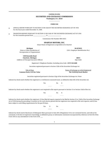 Thumbnail The Shyft Group 10-K Annual Report 