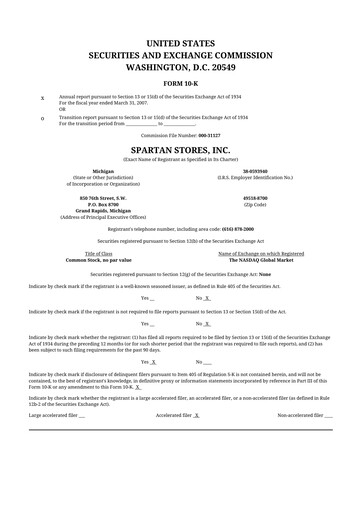 Thumbnail SpartanNash
 10-K Annual Report 