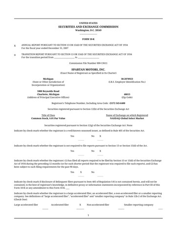 Thumbnail The Shyft Group 10-K Annual Report 