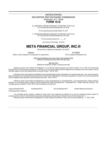 Thumbnail Pathward Financial
 10-Q Quarterly Report FY2017 