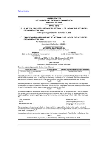 Thumbnail Winmark 10-Q Quarterly Report FY2025 