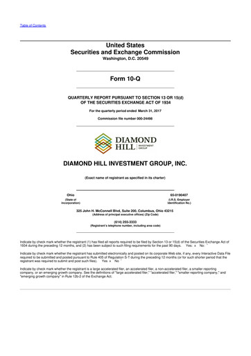 Thumbnail Diamond Hill Investment Group 10-Q Quarterly Report FY2017 