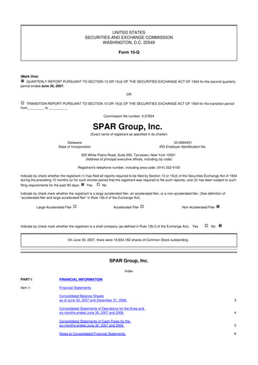 Thumbnail SPAR Group 10-Q Quarterly Report FY 