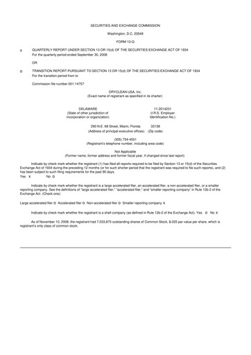 Miniature EVI Industries 10-Q Rapport trimestriel  