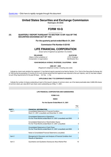 Thumbnail Pacific Premier Bancorp
 10-Q Quarterly Report FY 