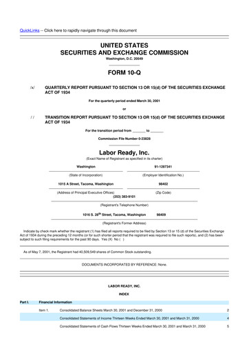 Thumbnail TrueBlue 10-Q Quarterly Report FY 