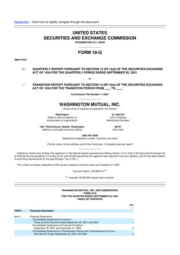 Miniature Mr. Cooper Group 10-Q Rapport trimestriel  