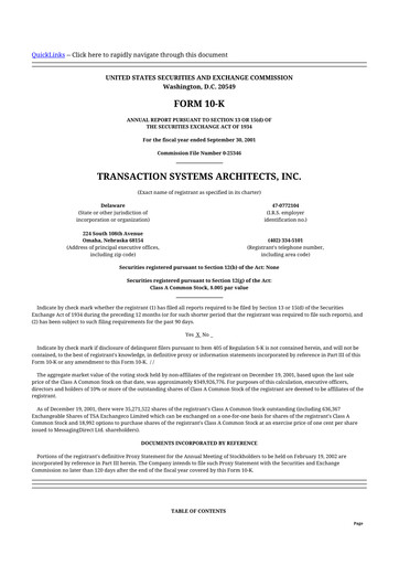 Thumbnail ACI Worldwide
 10-K Annual Report 