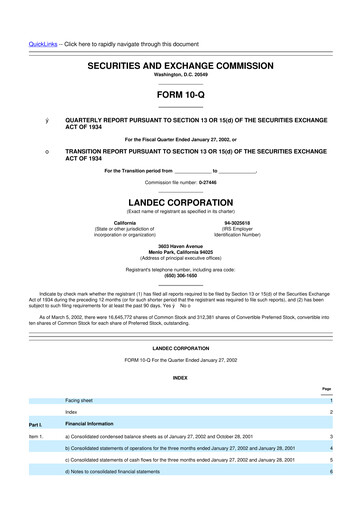 Thumbnail Lifecore Biomedical 10-Q Quarterly Report FY 
